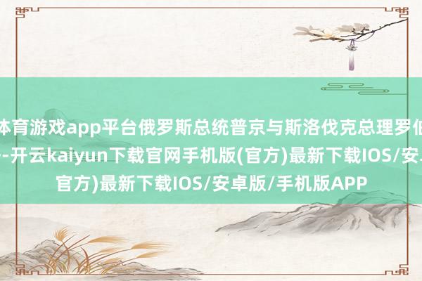 体育游戏app平台俄罗斯总统普京与斯洛伐克总理罗伯特·菲佐举行会晤-开云kaiyun下载官网手机版(官方)最新下载IOS/安卓版/手机版APP
