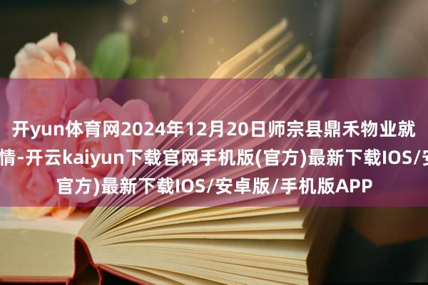 开yun体育网2024年12月20日师宗县鼎禾物业就业有限公司价钱行情-开云kaiyun下载官网手机版(官方)最新下载IOS/安卓版/手机版APP