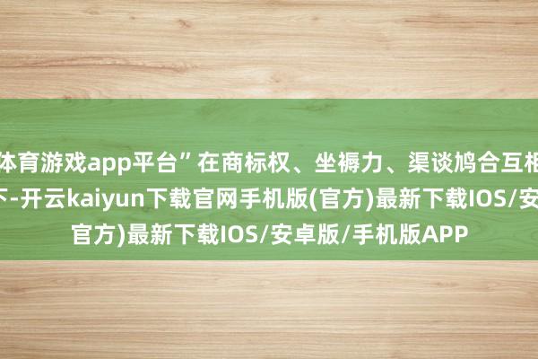 体育游戏app平台”在商标权、坐褥力、渠谈鸠合互相制衡的复杂局势下-开云kaiyun下载官网手机版(官方)最新下载IOS/安卓版/手机版APP